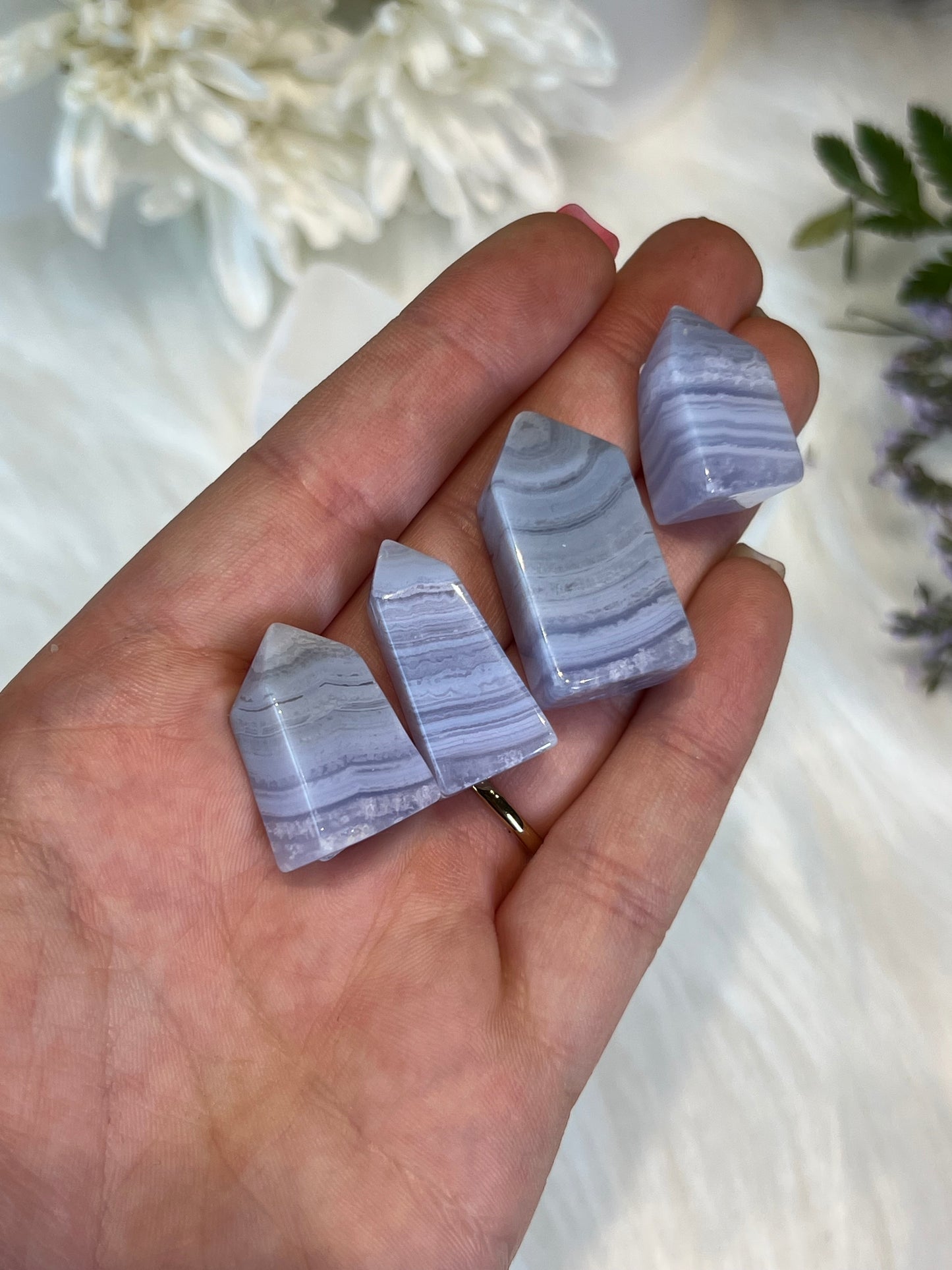 Blue Lace Agate Mini Tower