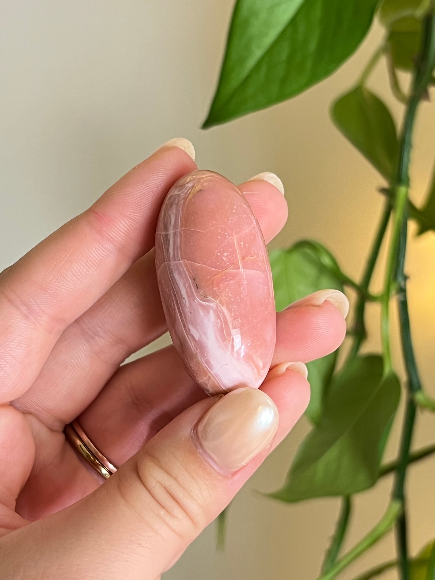 Australian Pink Opal Jelly Bean *Rare* - Small