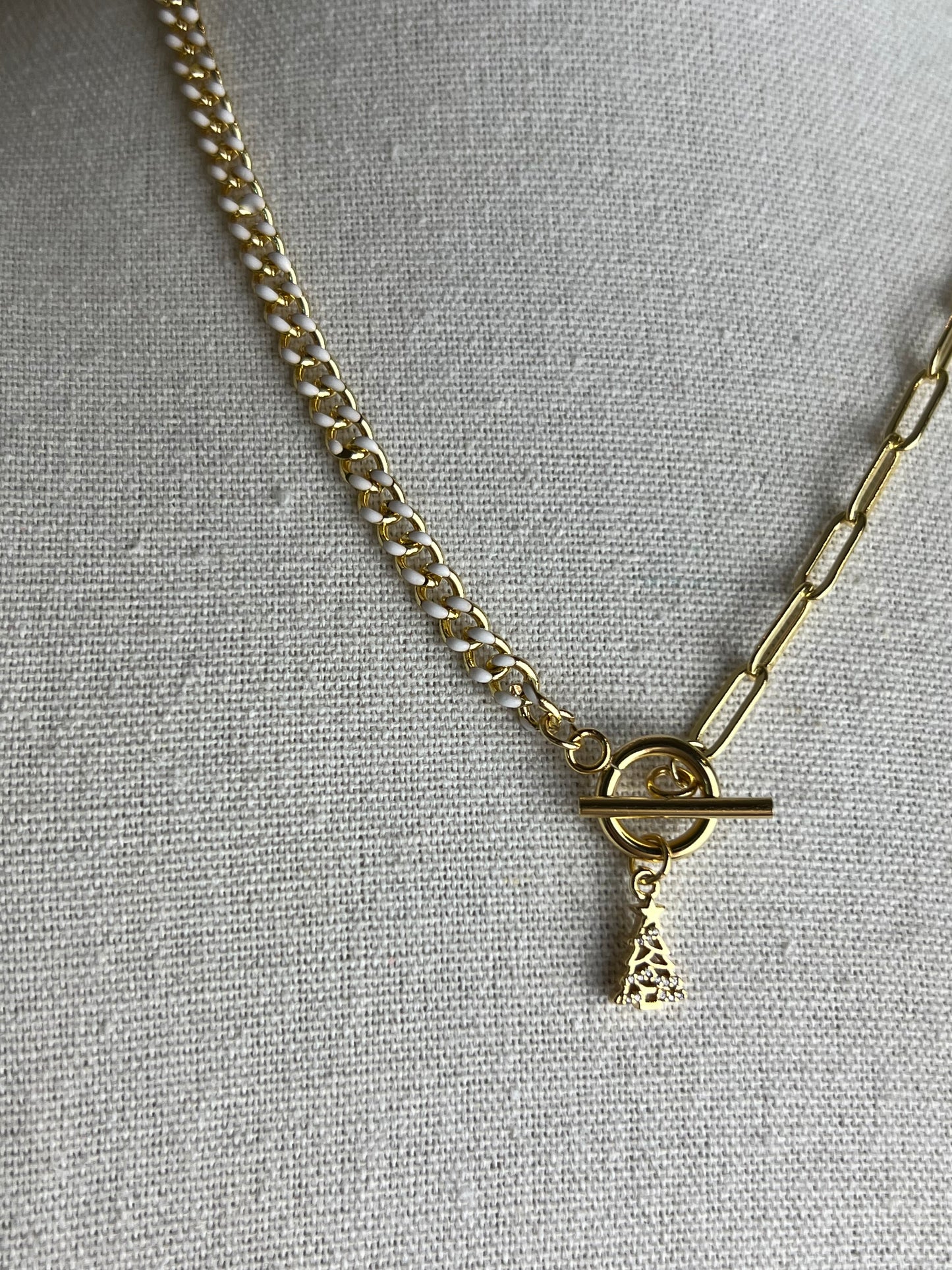 Dainty Tree Gold Necklace