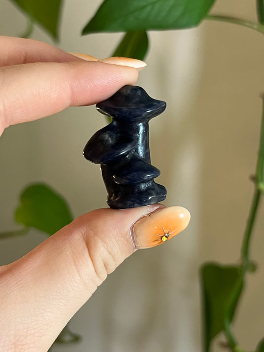 Sodalite Mushroom Cluster