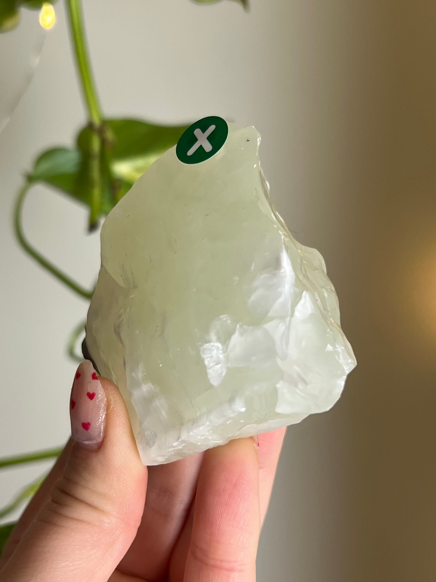 Green Calcite Raw - X
