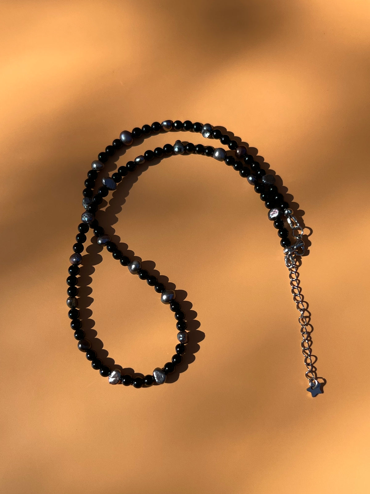 The Raven's Spell Beaded Necklace🐦‍⬛