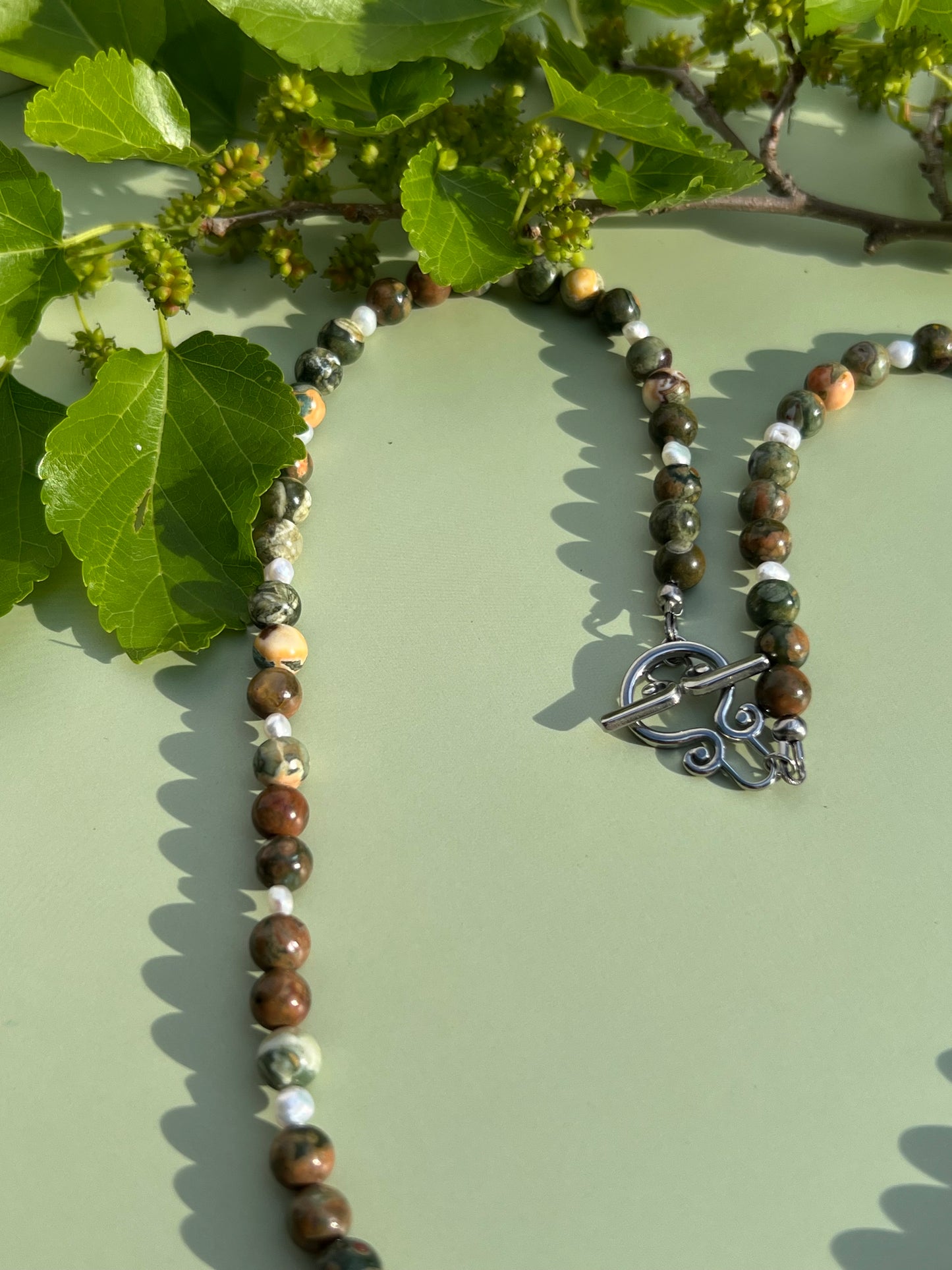 Nature Knows No Binary Necklace - OOAK