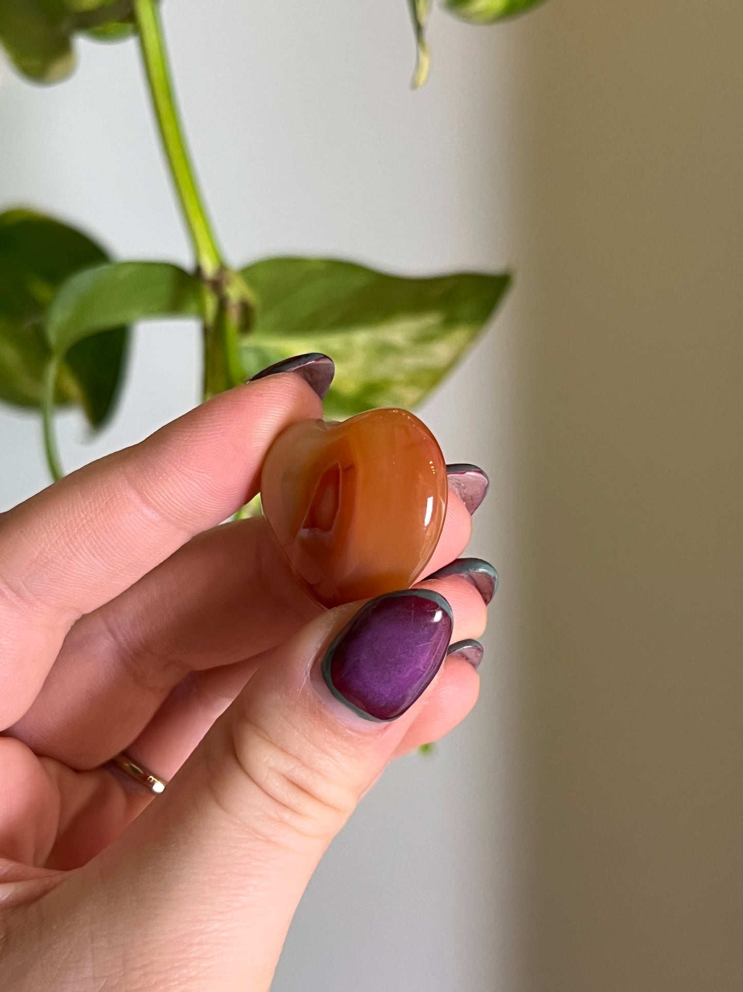 Carnelian Small Heart