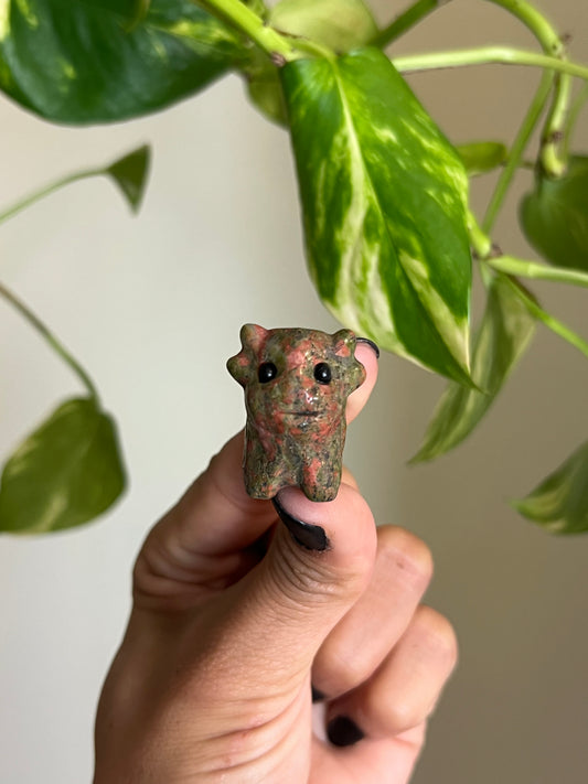Unakite Highland Cow Small