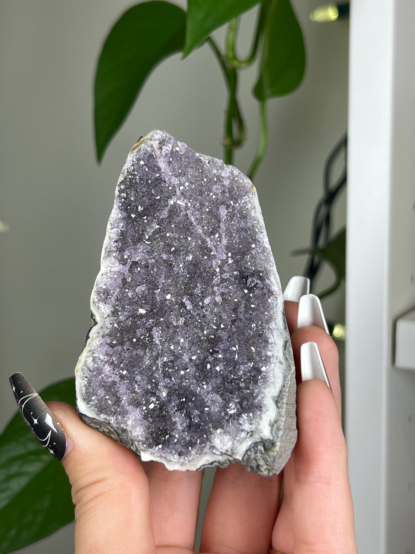 Amethyst Cluster Cut Base Freeform