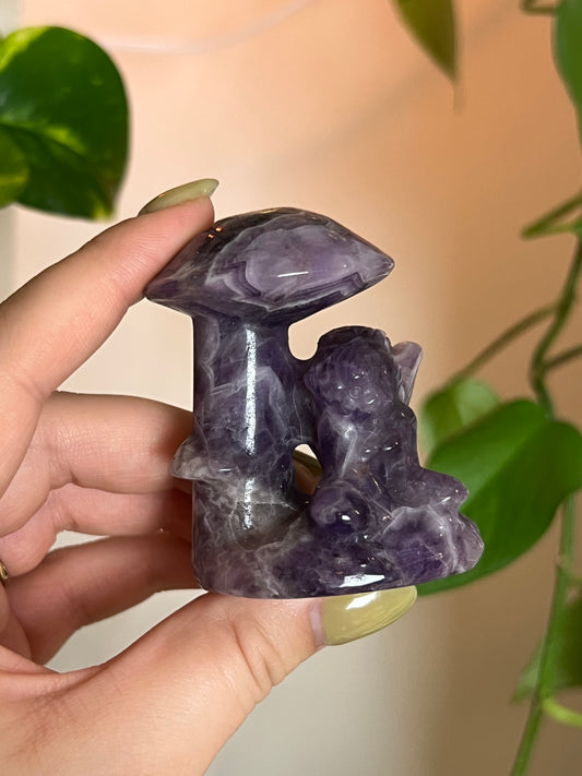 Amethyst Fairy Mushroom
