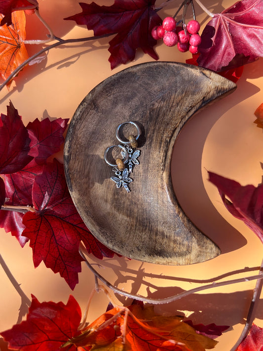 Earth Faerie Hoop Earrings