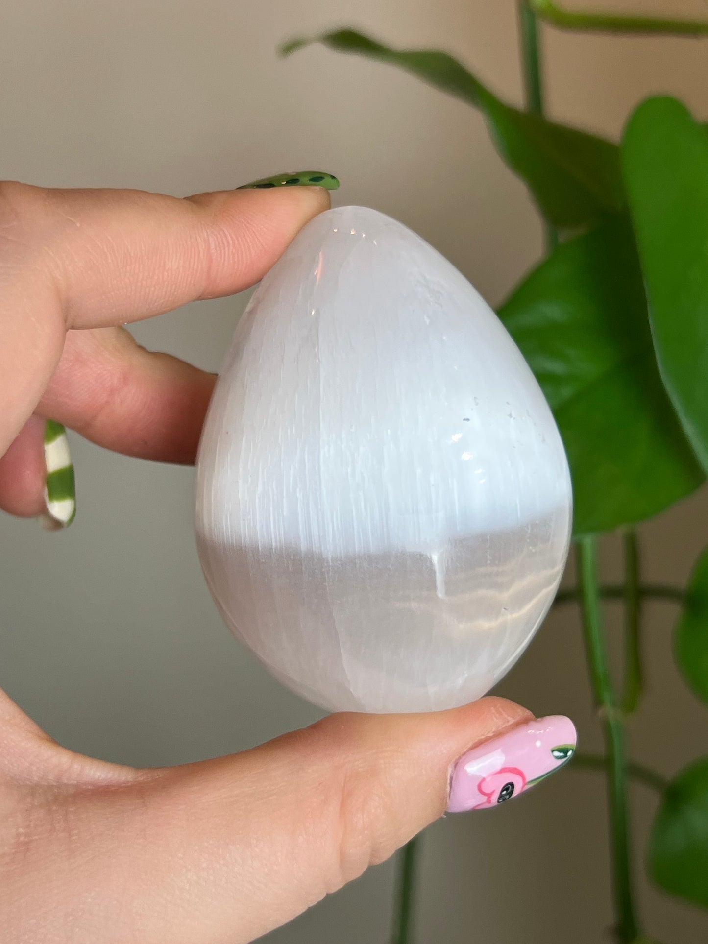 Selenite Satin Spar Egg