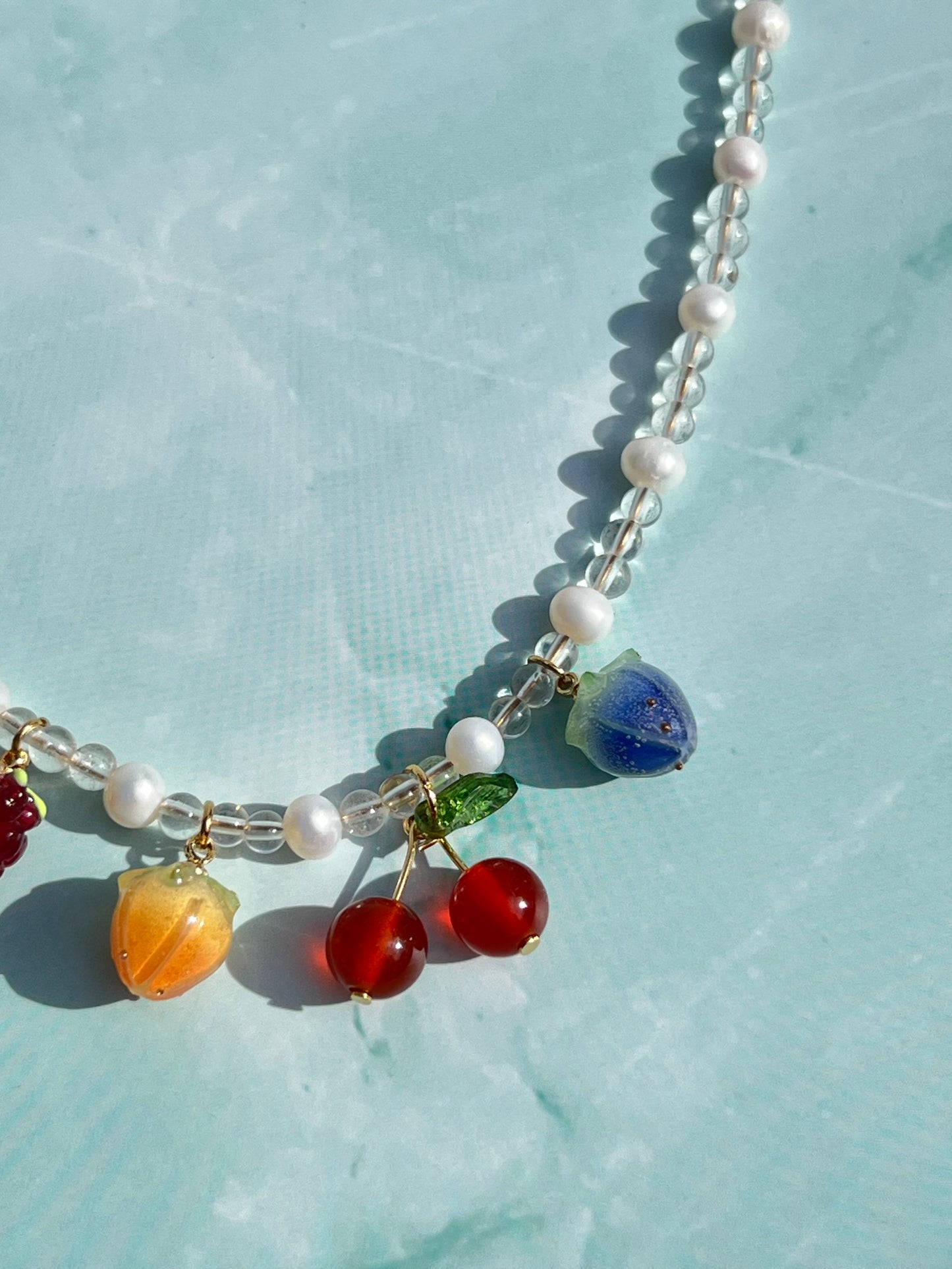 Fruit Salad Necklace - OOAK