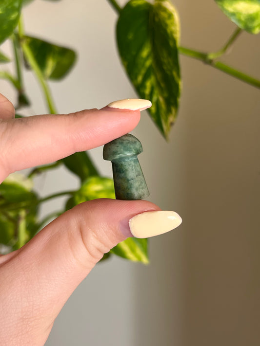 Green Aventurine Mini Mushroom