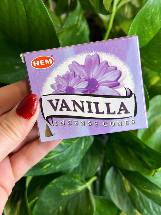 Vanilla Incense Cones