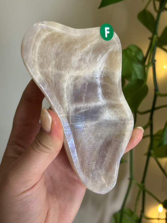 Flashy Moonstone Bowl - F