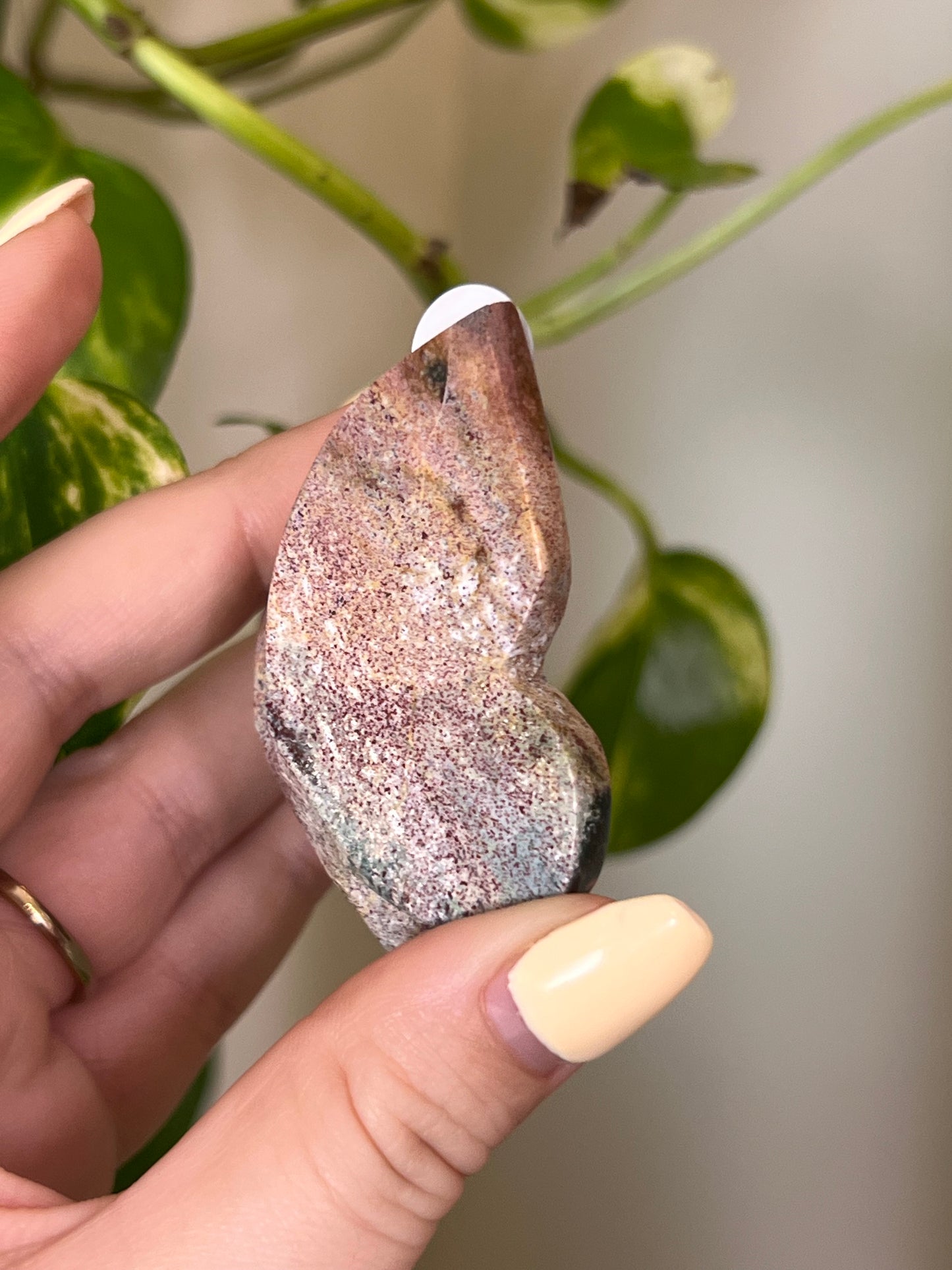 Ocean Jasper 3D Butterfly - H