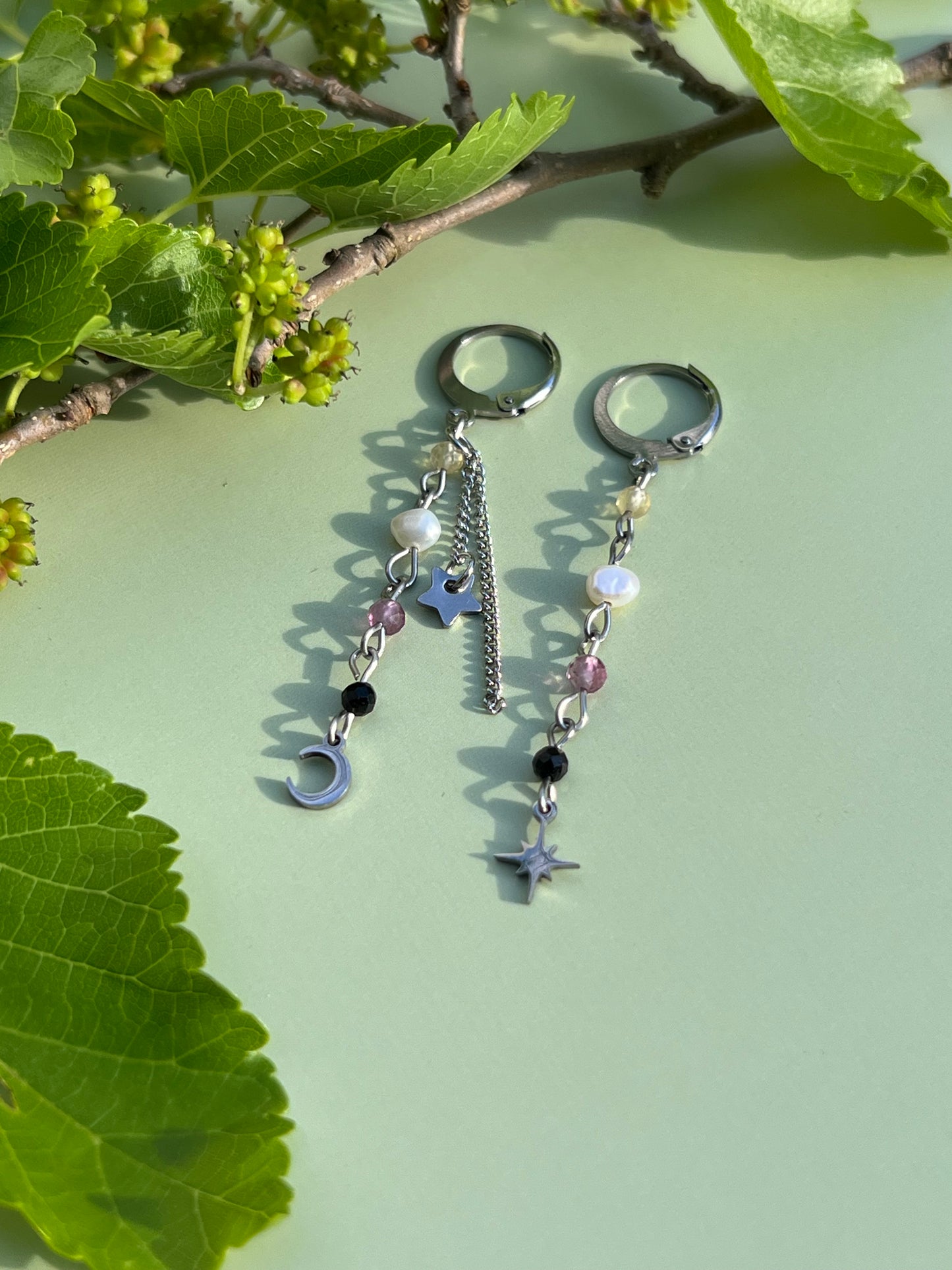 Non Binary Celestial Starburst Earrings
