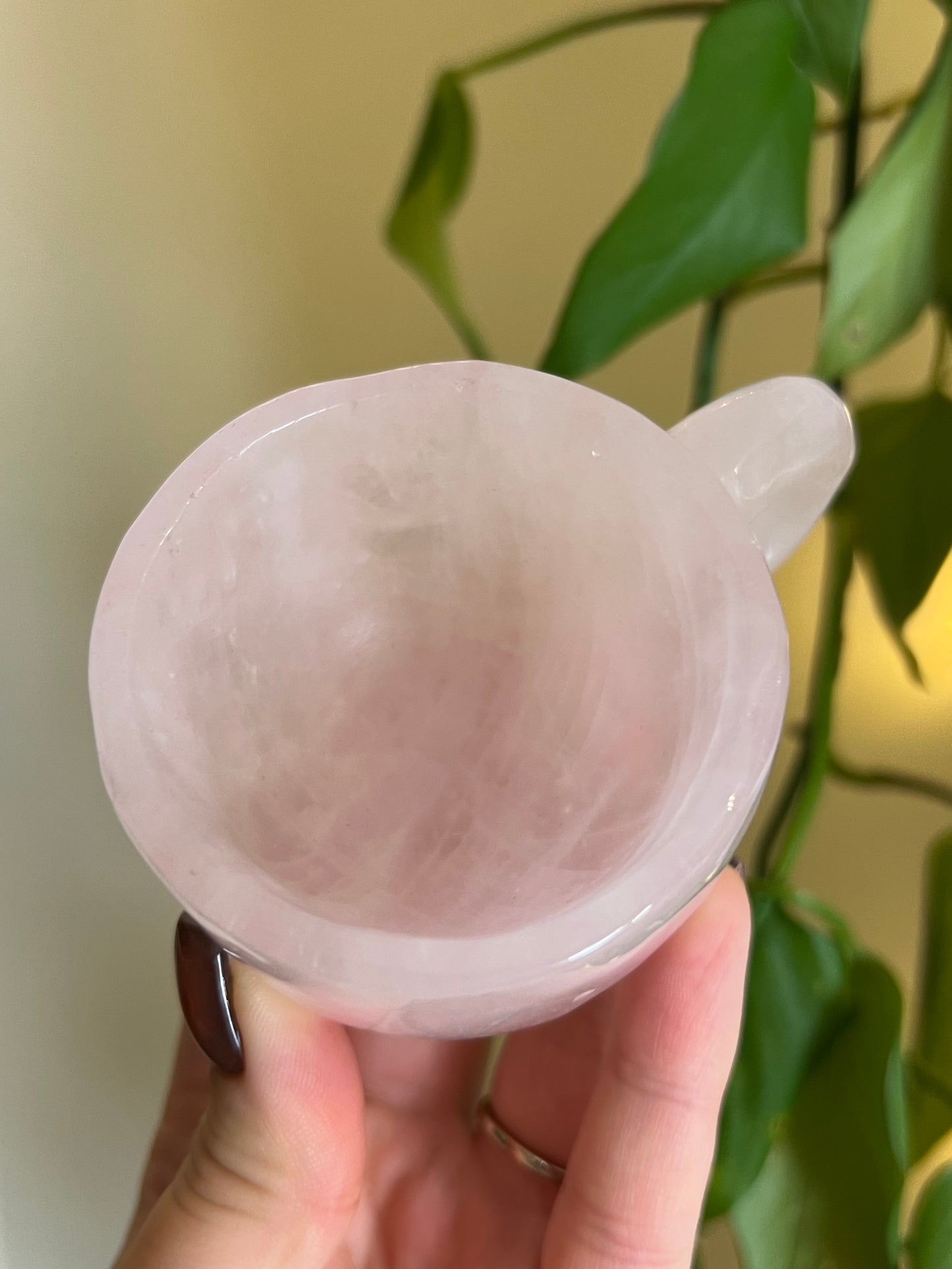 Rose Quartz Tea Cup