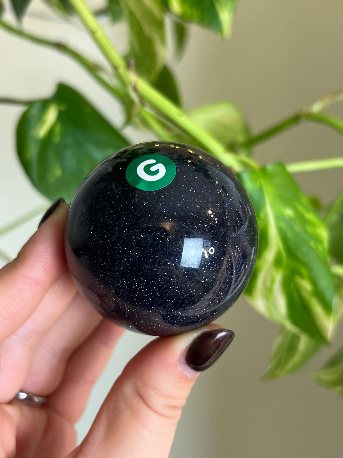 Blue Sandstone Sphere - G