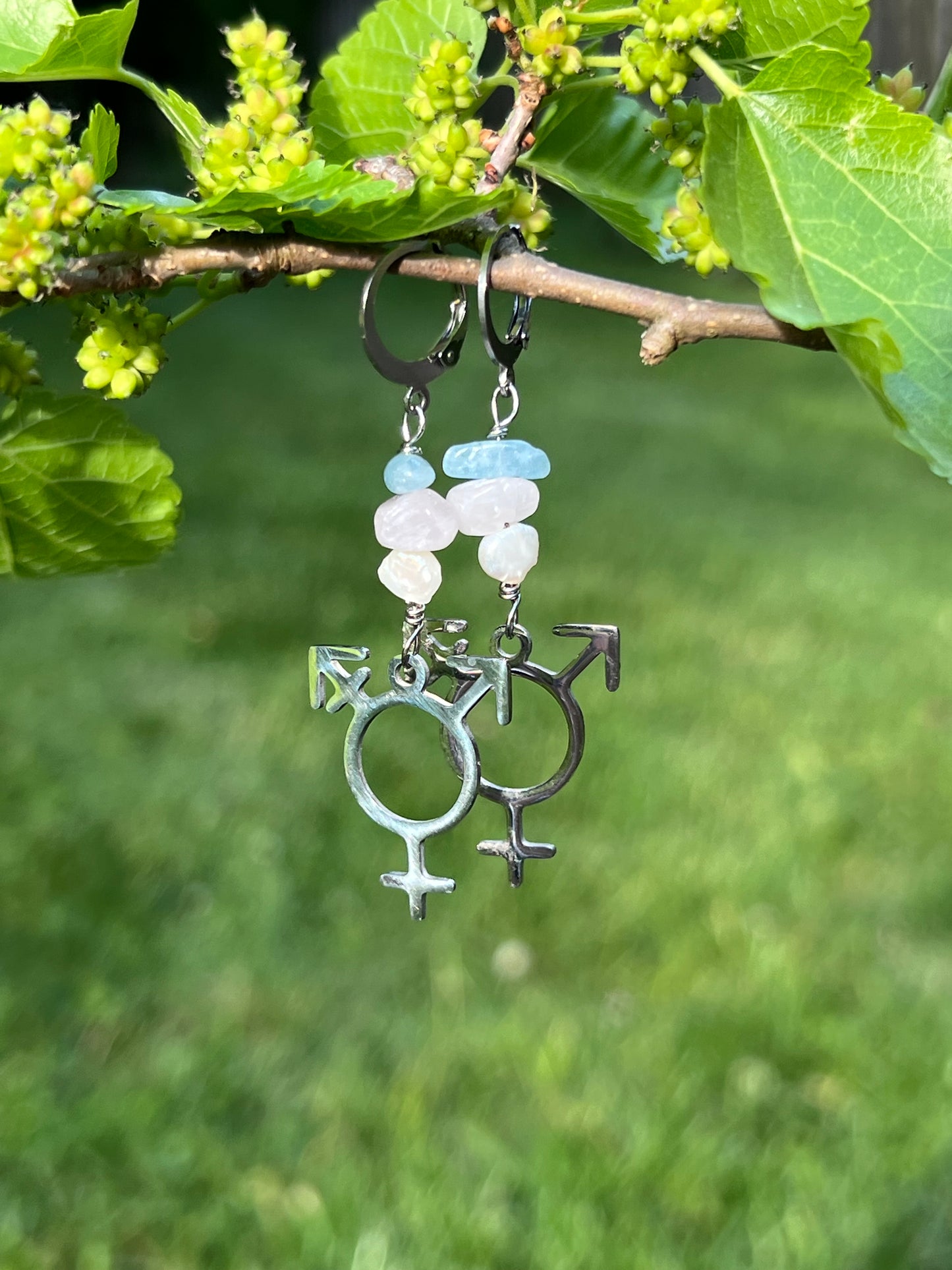 Boucles d’oreilles Trans Pride