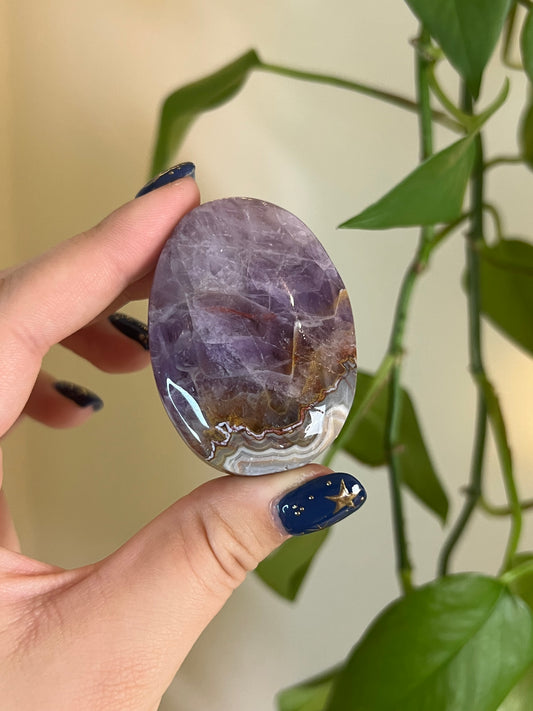 Amethyst x Crazy Lace Agate Palm