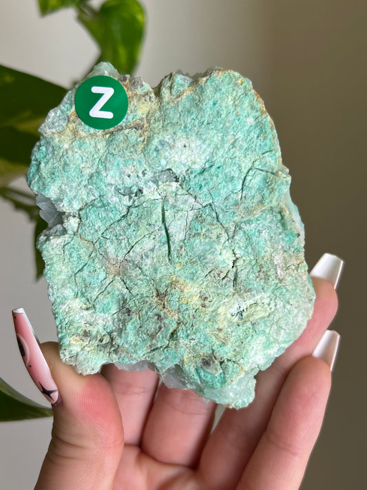 Lime Chrysoprase Raw - Z 🍋‍🟩