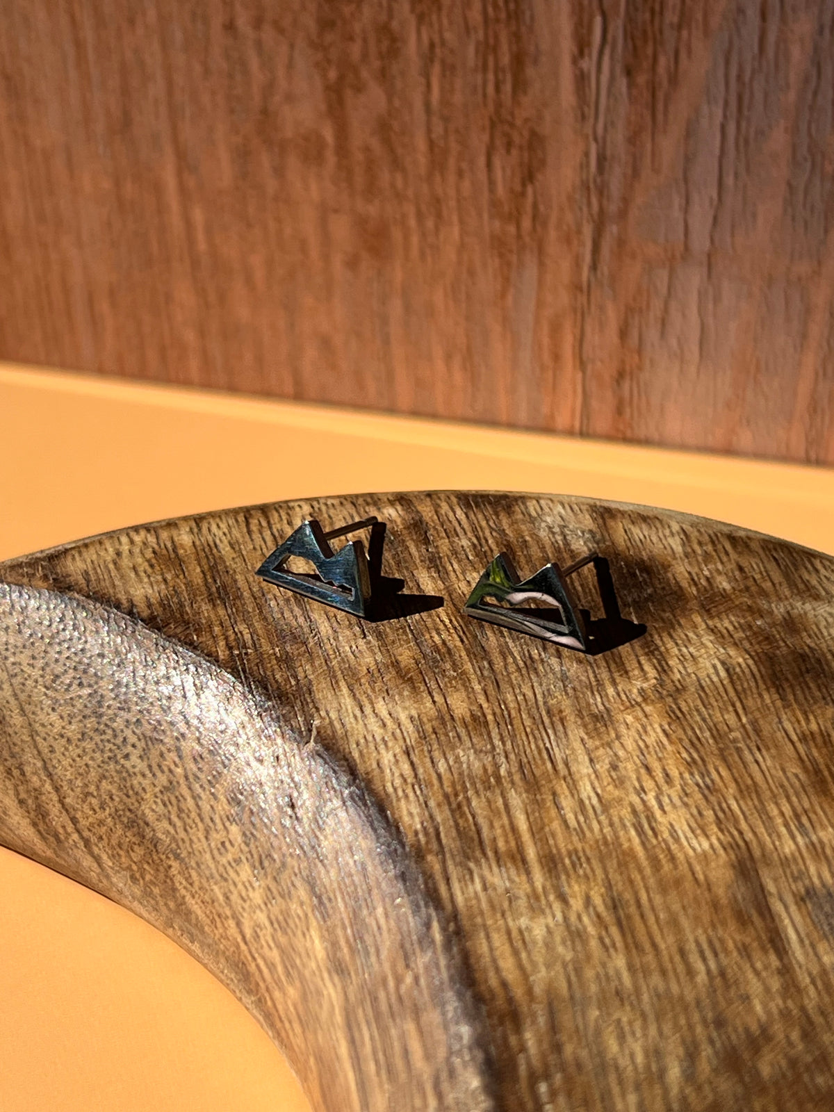 Mountain Silver Stainless Studs ⛰️