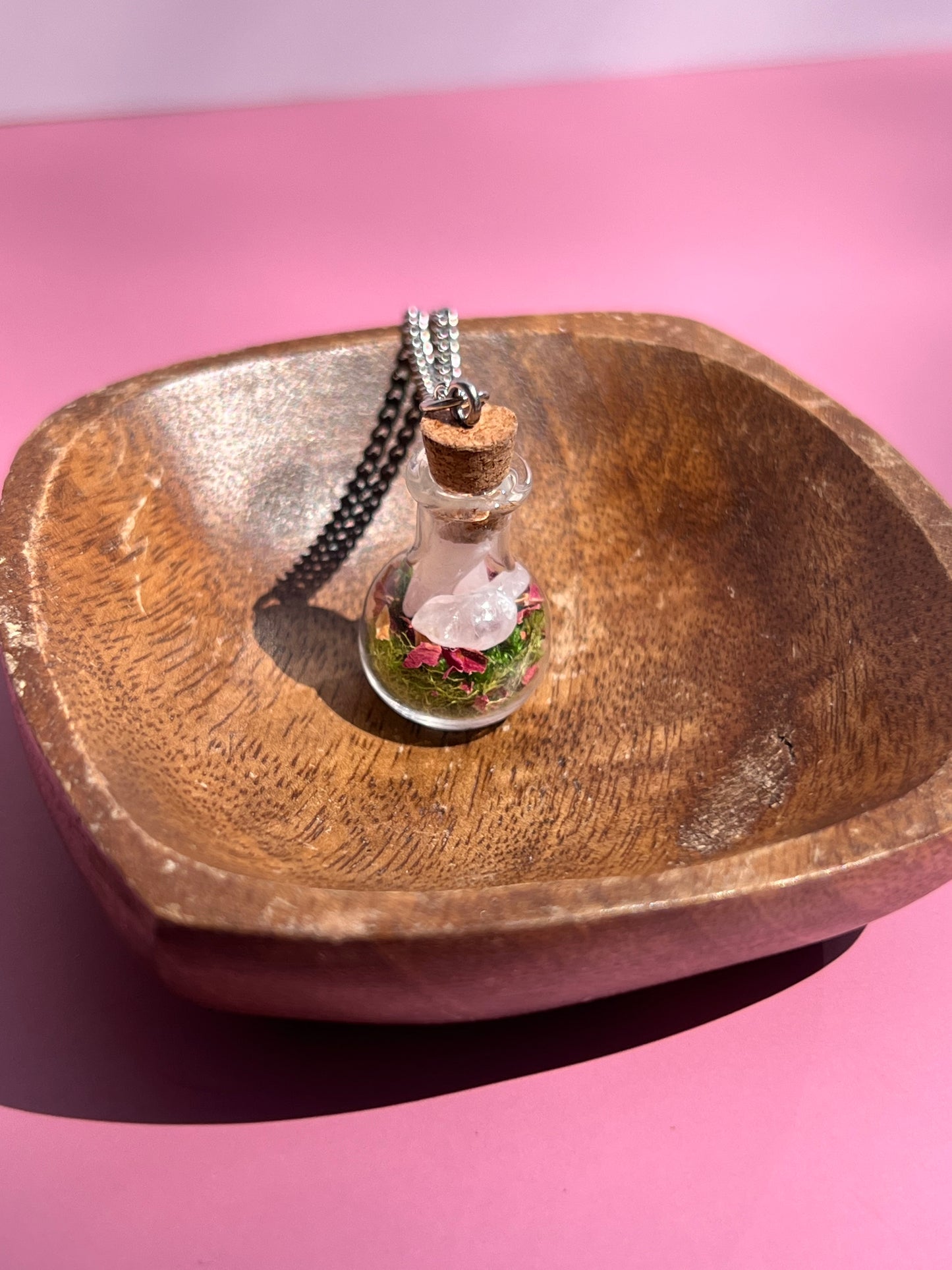 Self Love 💗 Spell Jar Necklace