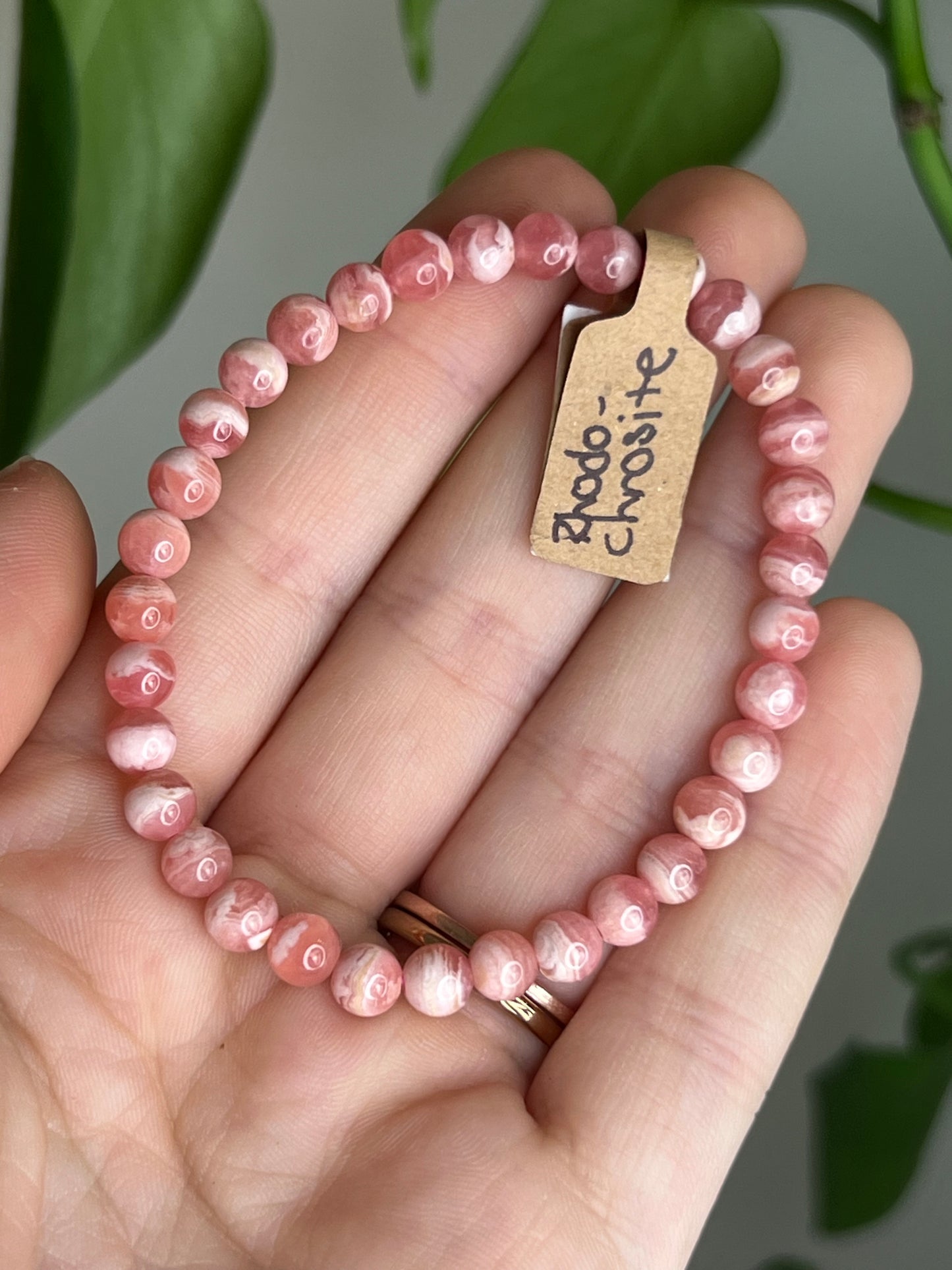 Rhodochrosite Bracelet