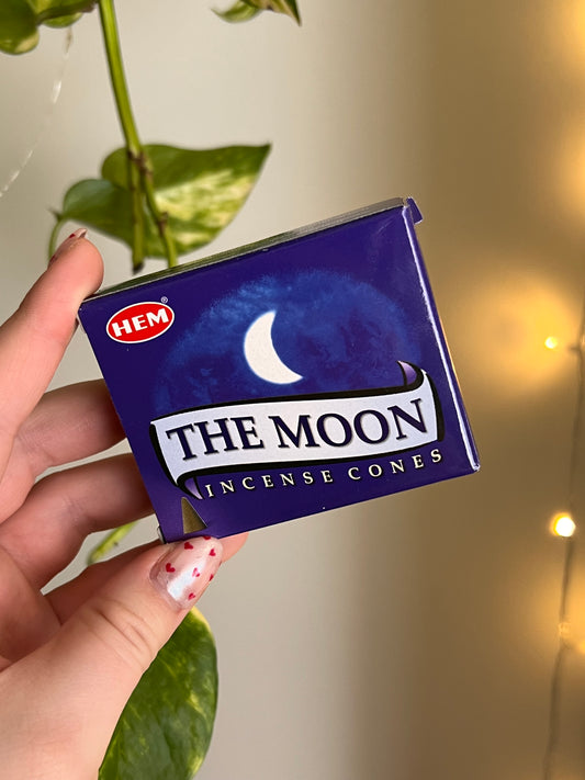 The Moon Incense Cones