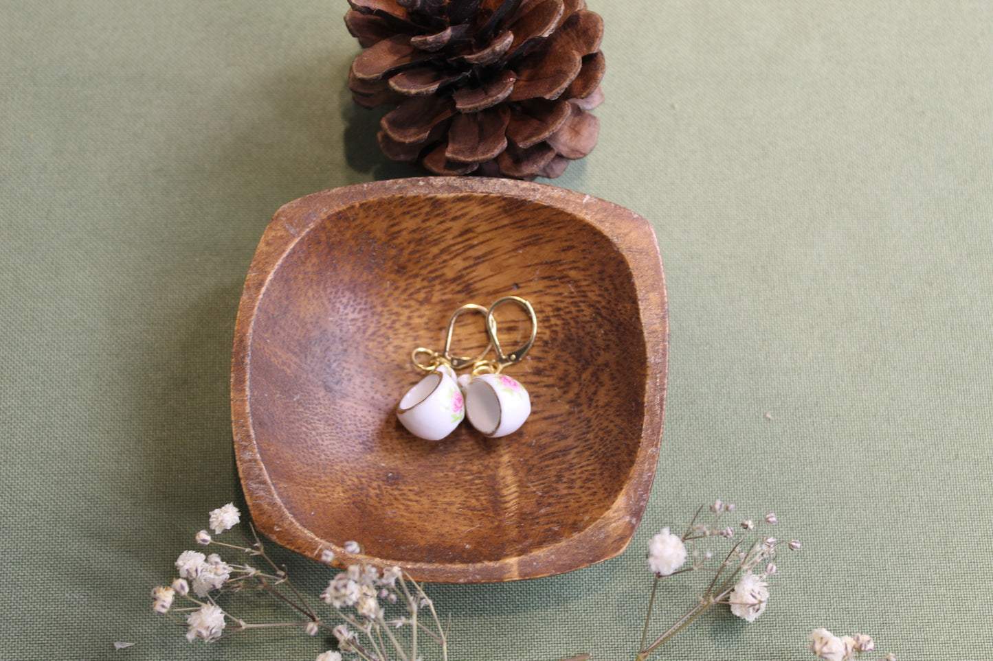 Tea Cup Earrings