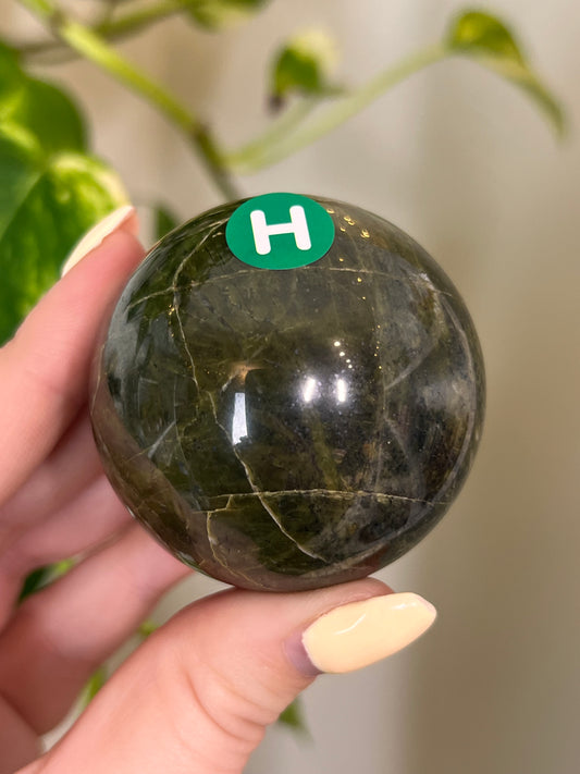 Vesuvianite Sphere - H