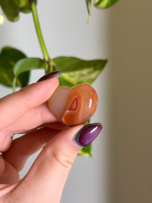 Carnelian Small Heart