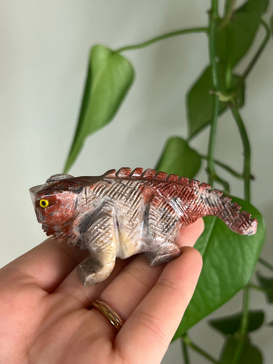 Soapstone Iguana