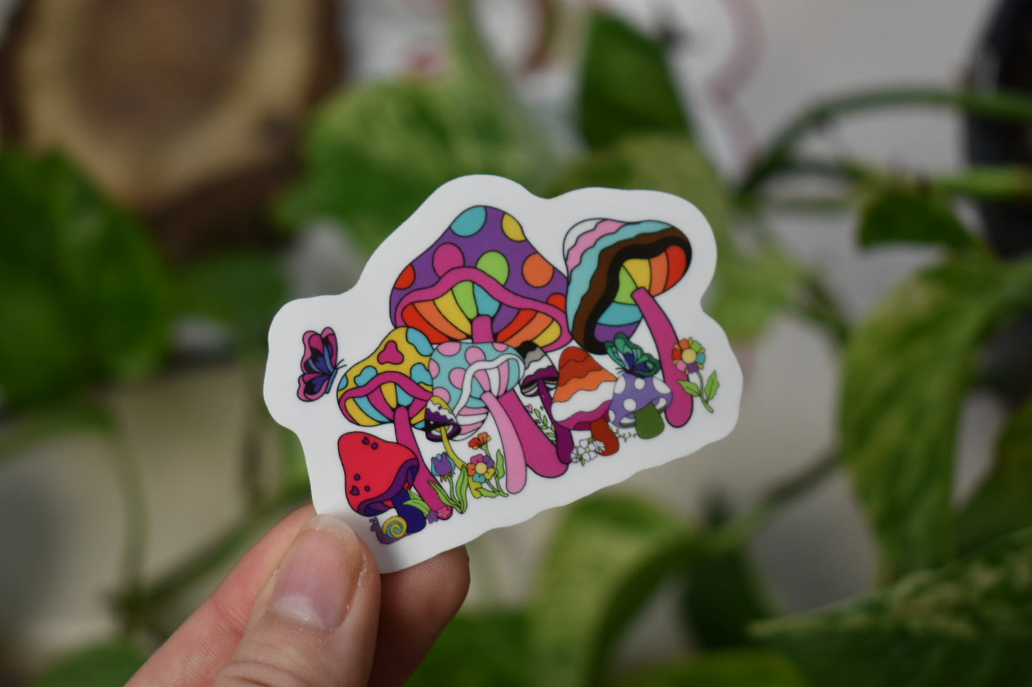 Pride Mushrooms Sticker