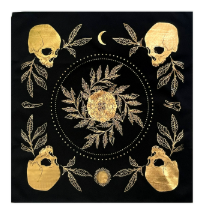 Teeth & Bone Tarot Altar Cloth