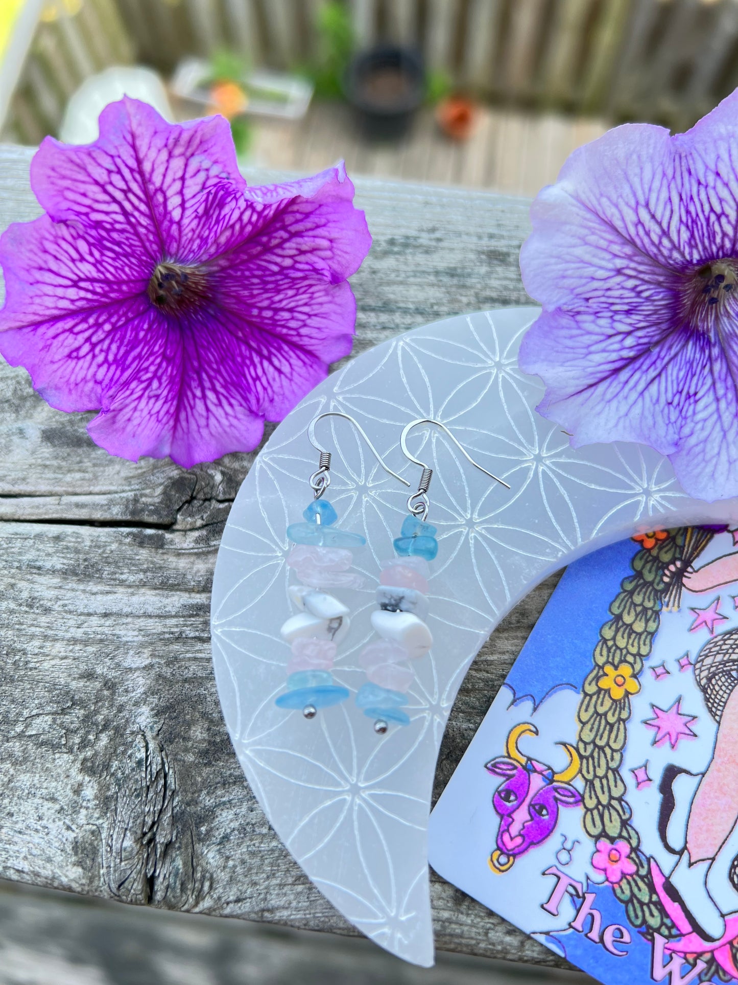 Pride 2025 flag earrings