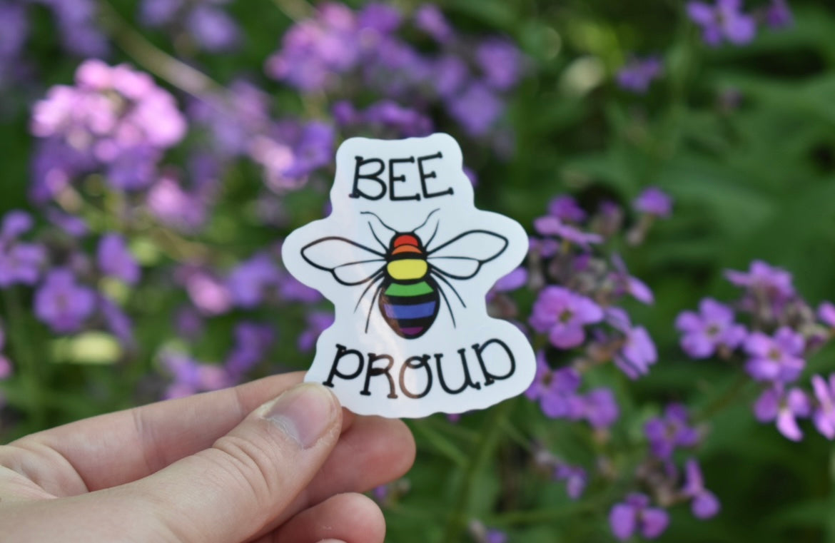 Bee Proud Sticker