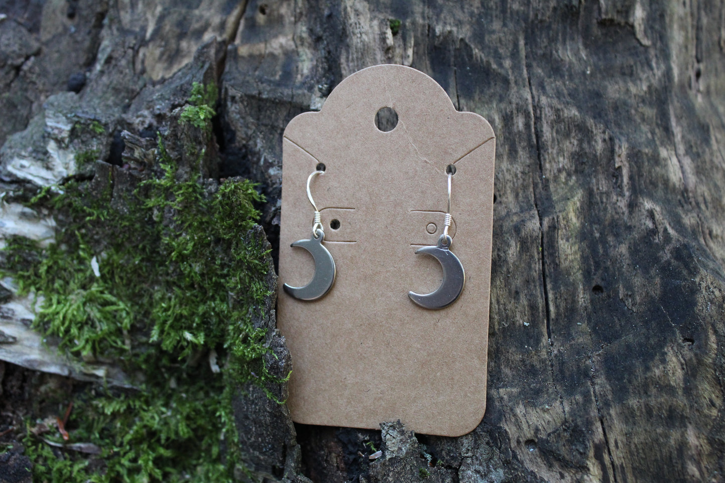 Boucles d'oreilles Lune