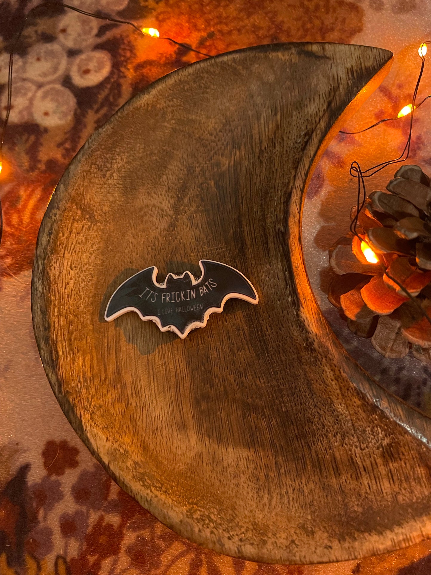 It's Frickin Bats I Love Halloween Magnet