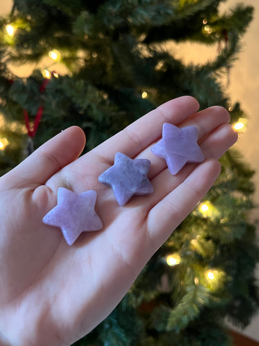 Lepidolite Star