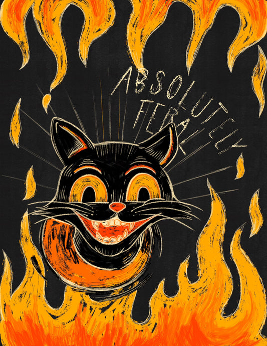 Hell Cat Print
