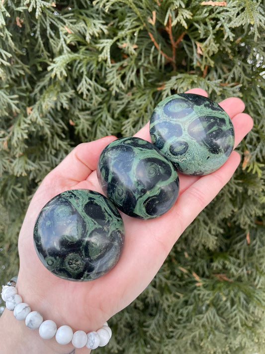 Kambaba Jasper Palm Stone