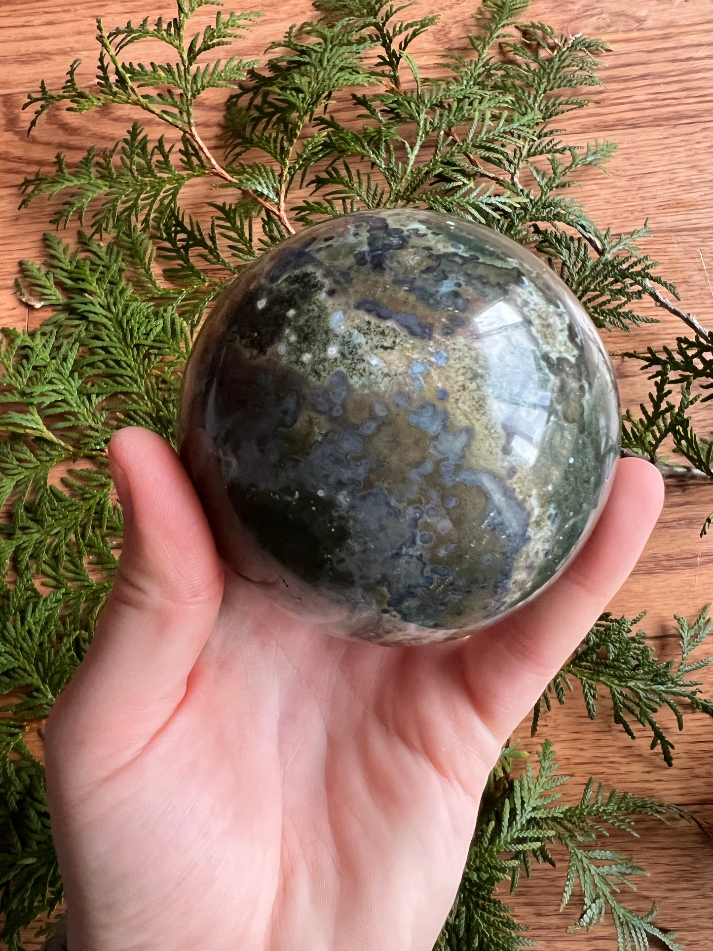 Ocean Jasper Sphere - Large