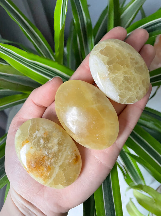 Lemon Calcite Palm