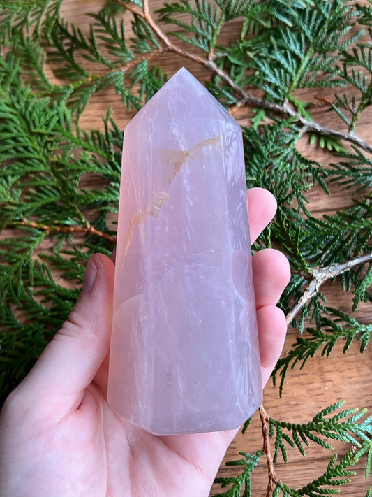 Rose Quartz Tower - Medium