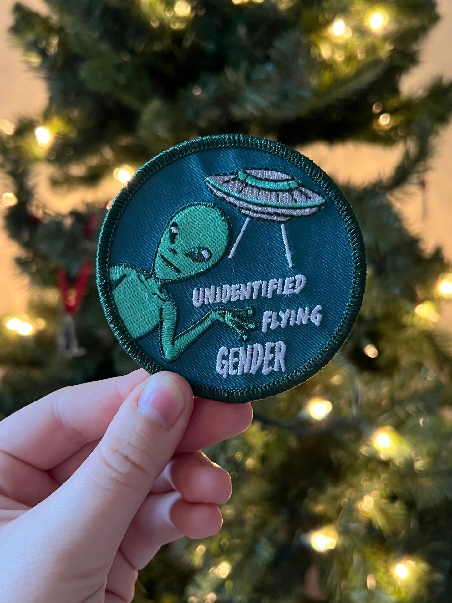 Unidentified Flying Gender Patch